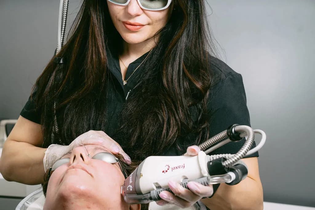 Laser facial