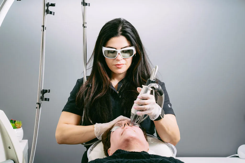 Laser facial